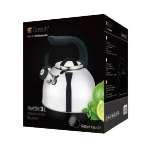 3 L Steel Tea Kettle - Image 3