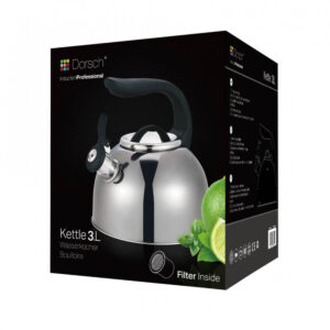3 L Dark Metal Tea Kettle - Image 3