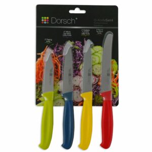 Colorful Sharp Knife Set - 4 Pieces - Image 1