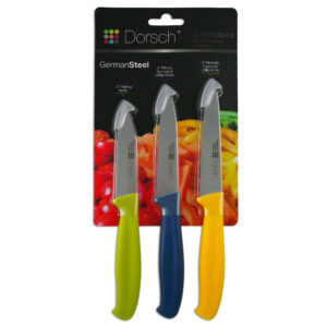 Colorful Sharp Knife Set - 3 Pieces - Image 1