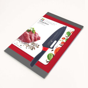Cutting Board & Knives Set - Image 1