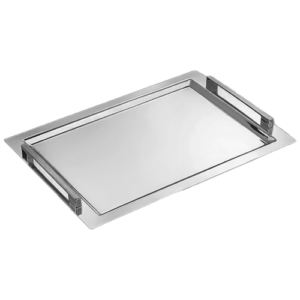 Mira Silver Serving Tray - Image 1