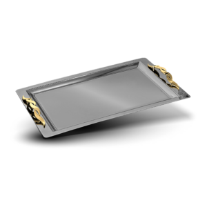 Infinity Gold Serving Tray - Image 1