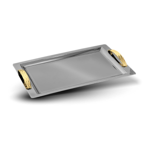 Leaf Gold Serving Tray - Image 1