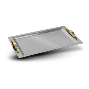 Wave Gold Serving Tray - Image 1
