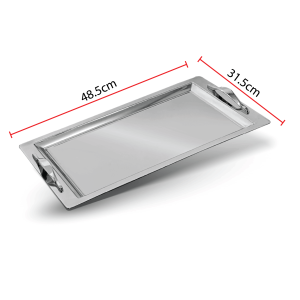 Luxe Silver Serving Tray - Image 2
