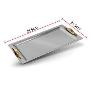 Luxe Gold Serving Tray - Image 2