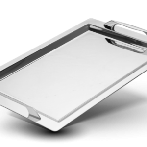 Luxe Silver Serving Tray - Image 1
