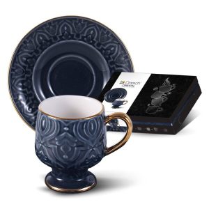 Dorsch Coffee Cups – Oriental Navy 12pcs - Image 1