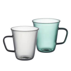 Aqua & Grey Cup 310ml – Set of 2