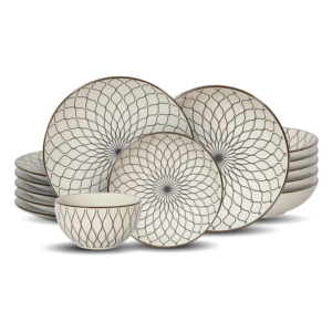 Blanc Dinnerware Set 24 Pcs – Stoneware - Image 1